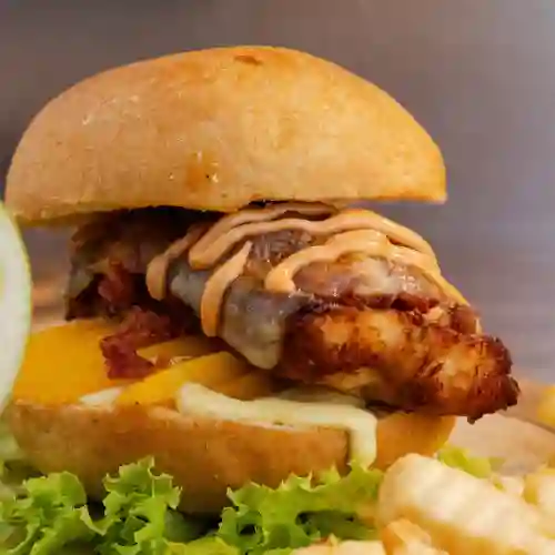Hamburguesa Gourmet de Pollo