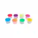 Set Plastilina Colores y Sus Tazas Serie Miniso