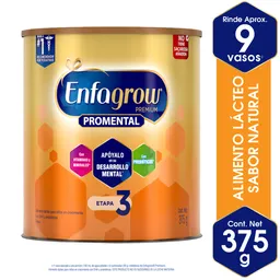 Enfagrow Alimento Lácteo Premium Promental Natural Etapa 3 375 g