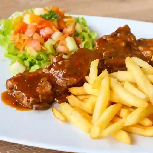 Costillas de Cerdo en Salsa BBQ