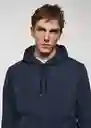 Buzo Sudadera Bono Navy Talla S Hombre Mango