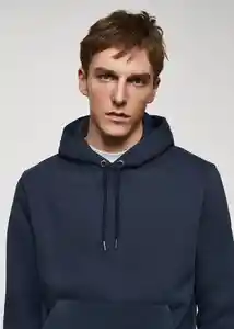 Buzo Sudadera Bono Navy Talla S Hombre Mango