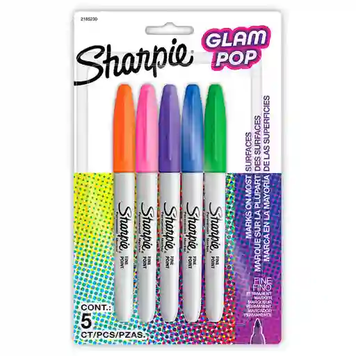 Sharpie Marcador Permanente Fine Glam Pop