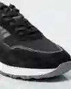 Tenis Runner Refined Negro Sombrío Ultra Oscuro 38 Chevignon