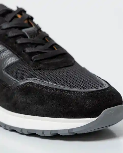 Tenis Runner Refined Negro Sombrío Ultra Oscuro 38 Chevignon