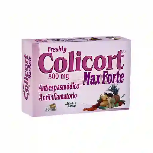 Colicort Antiespasmódico Max Forte en Cápsulas 