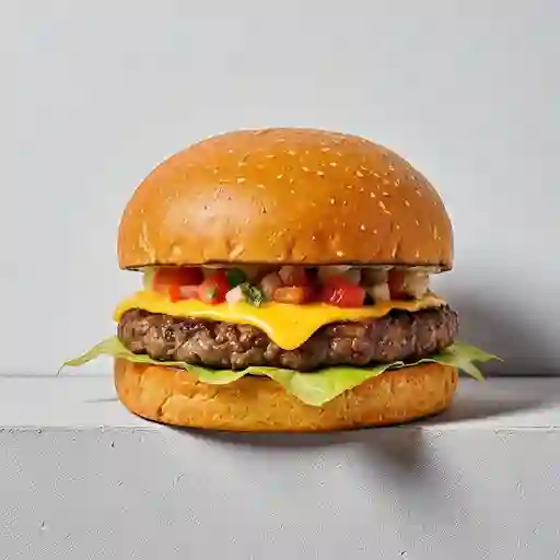 Burger de Carne Mexicana