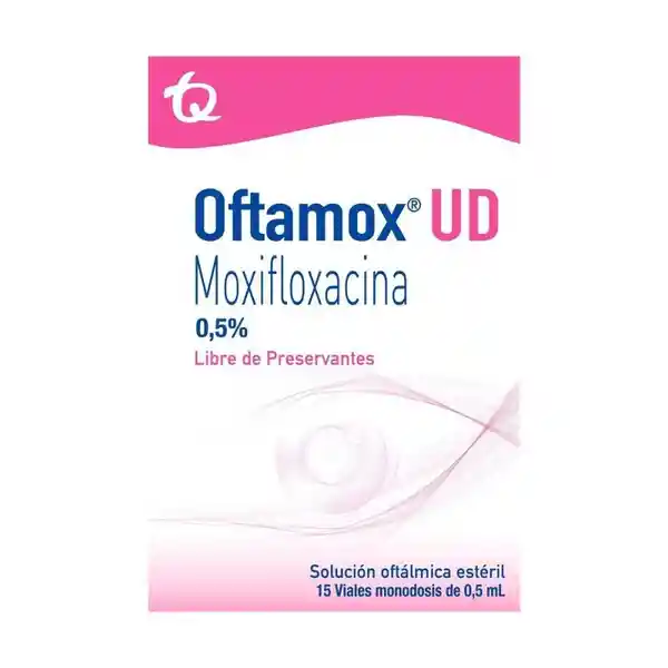 Oftamox UD Solución Oftálmica (0.5 %) 15 Viales de 0.5 mL