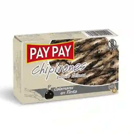 Pay Pay Chipirón Entero Relleno Tinta