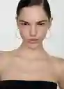 Top Paulina Negro Talla S Mujer Mango
