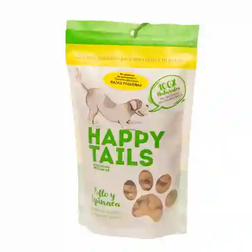 Happy Tails Galleta Pollo & Espinacas Razas Pequeñas