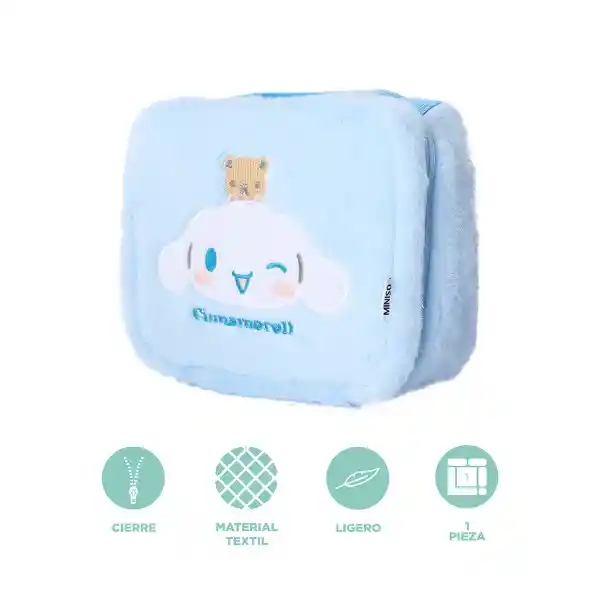 Bolsa de Almacenamiento Peluche Cinnamoroll Sanrio Grande Miniso