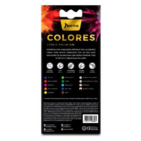 Norma Lápiz de Colores Premium