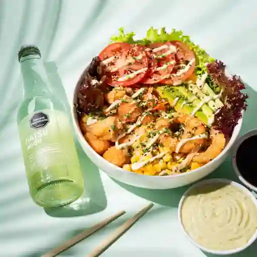 Combo Bowl Ensalada Salmón Crunch