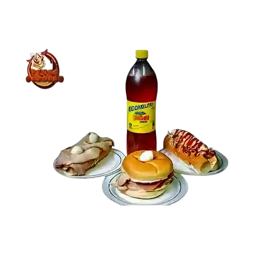Combo Perro de Cordero Hamburguesa
