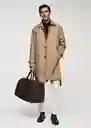 Chaqueta Parka Paul Camel Talla M Hombre Mango