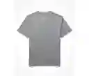 Camiseta Gris Talla X-small Hombre American Eagle