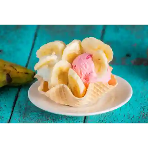 Canastilla de Galleta con Fruta