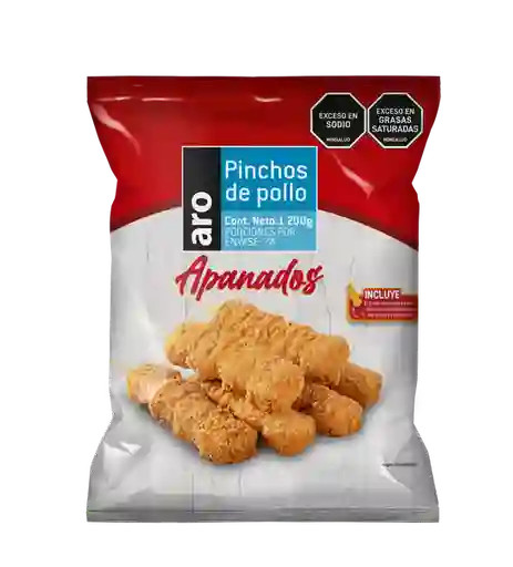 Aro Pinchos de Pollo Apanado