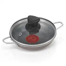 Imusa Cacerola Asa Tapa de Vidrio Talent 14 cm