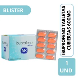 Ibuprofeno Mk Blister (600 mg)