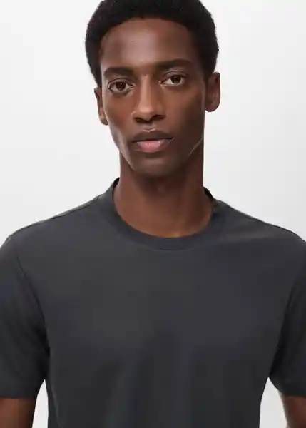 Camiseta Puglia Dark Caza Talla M Hombre Mango