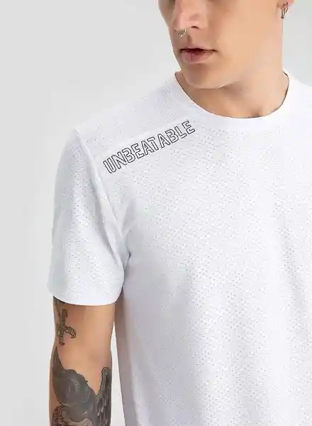 Gef Camisetas Manga Corta Meshio Blanco Talla XS 900