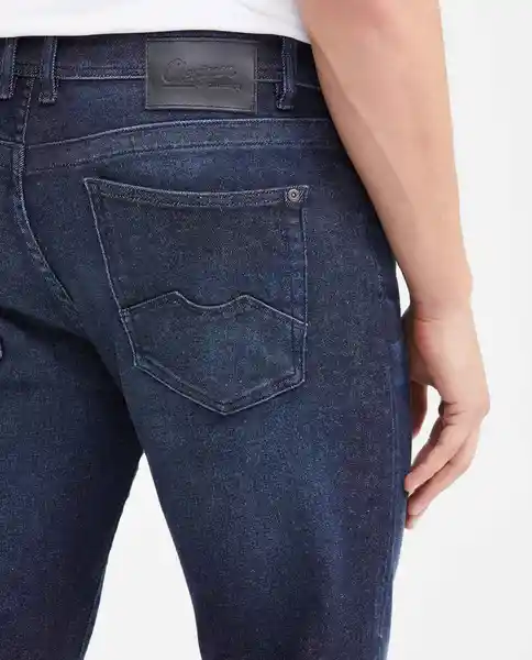 Jean Famous Masculino Azul Dark Talla 32/32 Chevignon