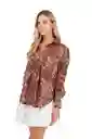 Camisa Boyfriend Haven Palmeras C XS Mercedes Campuzano