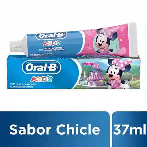 Crema Dental para Niños Oral- B Kids Minnie 50g