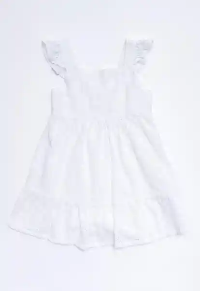 Vestido Manga Sisa Ivory 6/9 Meses