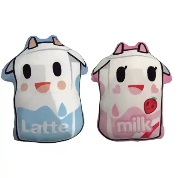 Cojín Doble Cara Café Con Leche y Fresa Tokidoki 18" Miniso