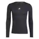Adidas Camiseta Tf Ls Tee Para Hombre Negro Talla M