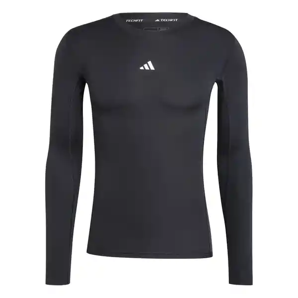 Adidas Camiseta Tf Ls Tee Para Hombre Negro Talla M