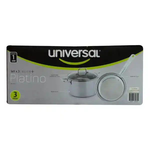 Universal Set Olla Platino