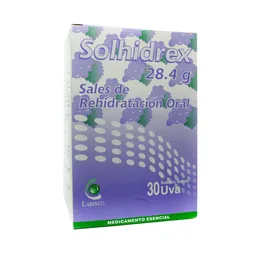 Solhidrex Sales Rehidratación Sabor Uva