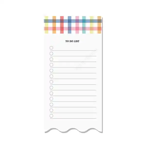 Bloc de Notas Serie Rainbow 80 Hojas Miniso