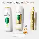 PANTENE Shampoo para cabello tratado químicamente dañado y con puntas abiertas Pantene Restauración con Aceite de Argán y las exclusivas Pro-Vitaminas 400 ml