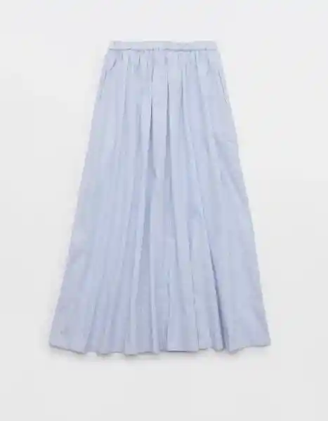 Falda Aerie Azul Talla: SMALL 1926412 American Eagle