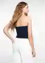 Top Loto Navy Talla 21 Niñas Mango