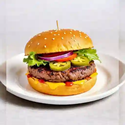 Burger Especial Jalapena