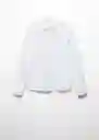 Camisa Isa Blanco Talla 18 Teen Niñas Mango