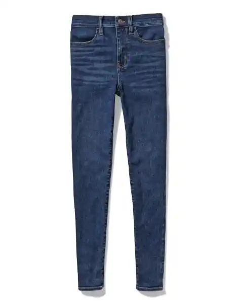 Jean Short High-Rise Mujer Azul 4 American Eagle