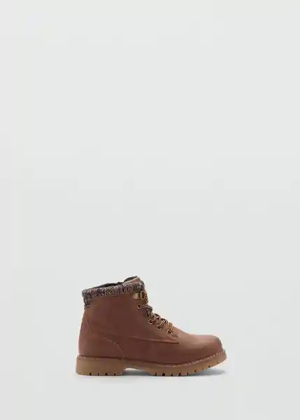Botines Benc Chocolate Talla 38 Niños Mango