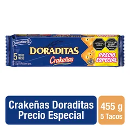 Crakeñas Doraditas Taco 5pack
