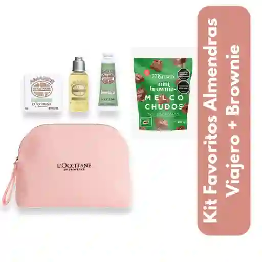 Combo Kit Favoritos Almendras Viajero + Brownie