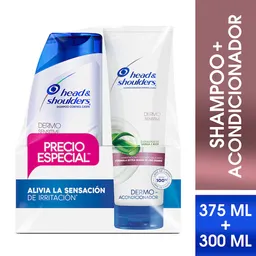 Head & Shoulders Shampoo + Acondicionador Dermo Sensitive Sábila