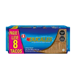 Ducales Galleta 900 g Pague 7 Tacos y Lleve 8 Tacos