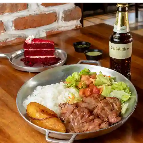 Sabrosito + Bebida + Postre