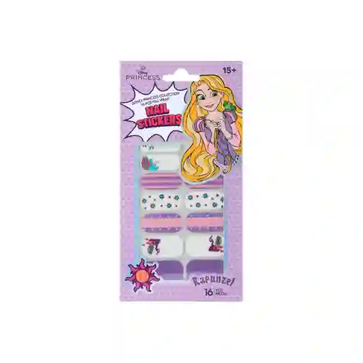 Pegatina Para Uñas Serie Disney Princess Rapunzel Miniso